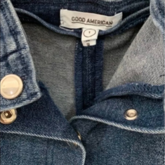 Sold! Good American denim jumpsuit - Picture 4 of 4